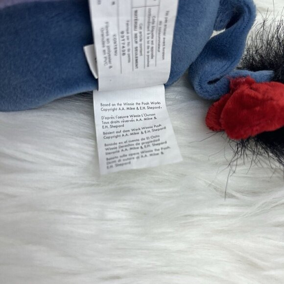 Disney Store Mini Bean Bag "Santa Eeyore" 8" Plush Christmas Stuffed Animal - Picture 13 of 15